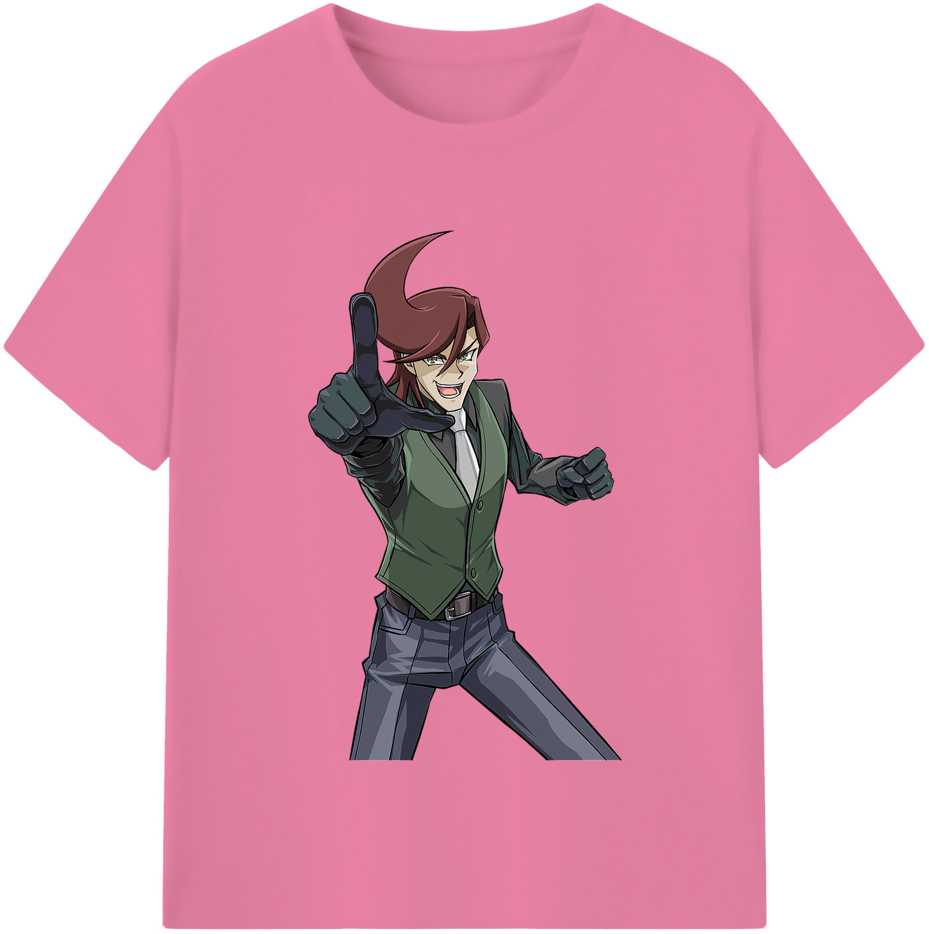 （画像用） 遊☆戯☆王 Yu-Gi-Oh! 綿100％半袖Tシャツ（フロントプリント）